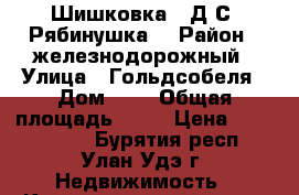 Шишковка - Д/С “Рябинушка“ › Район ­ железнодорожный › Улица ­ Гольдсобеля › Дом ­ 4 › Общая площадь ­ 31 › Цена ­ 1 350 000 - Бурятия респ., Улан-Удэ г. Недвижимость » Квартиры продажа   . Бурятия респ.,Улан-Удэ г.